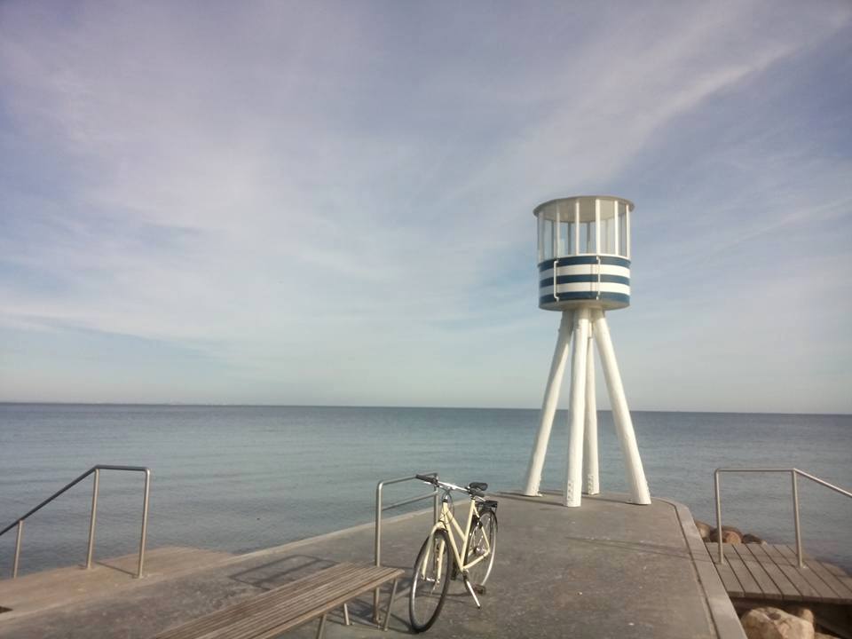 Bike and sea at Copenhagen