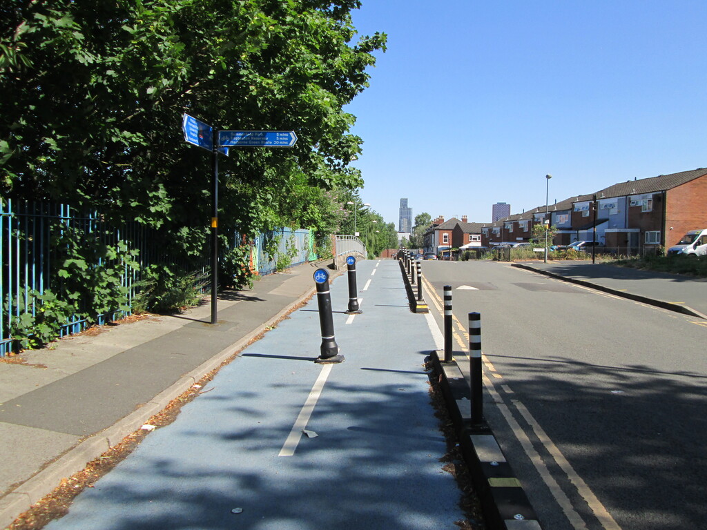 Start of Harborne Green Route