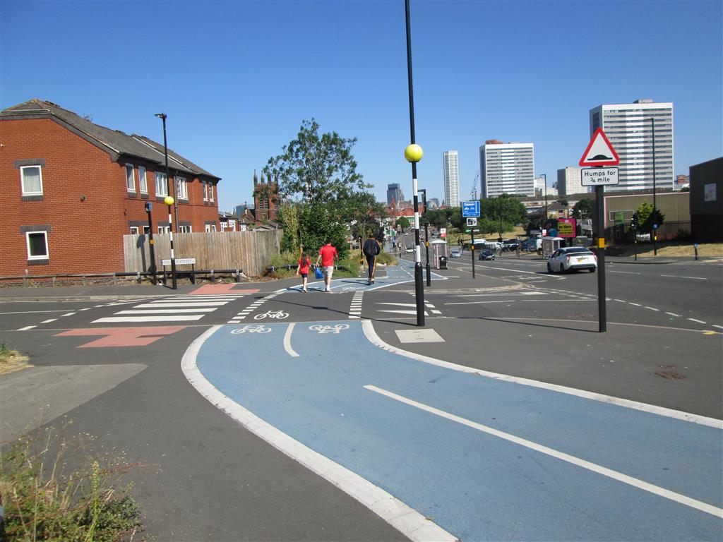 Side Road Crossing on Dudley Road