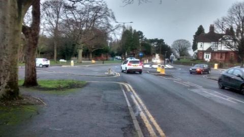 Spot the cycle route