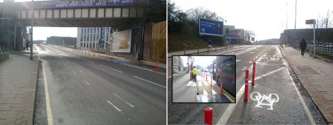 Where am I supposed to cross?