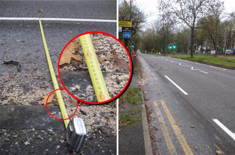 Bristol Road cycle lane