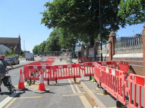 Dudley Road Outside Hospital
