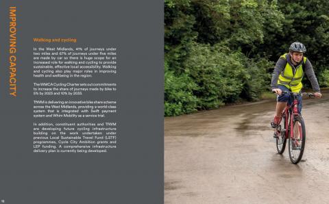 Improving capacity through walking and cycling