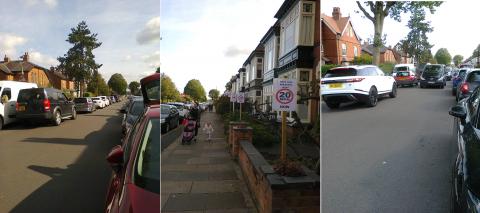 Mary Vale Road traffic protest
