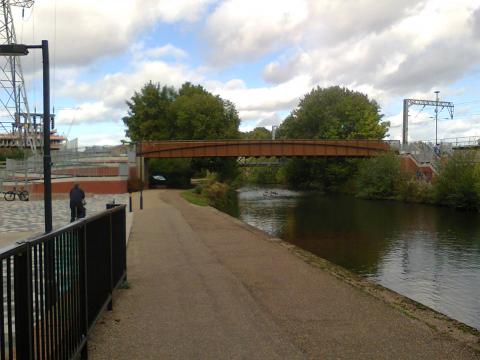 Twisty Little Bridge at Selly Oak