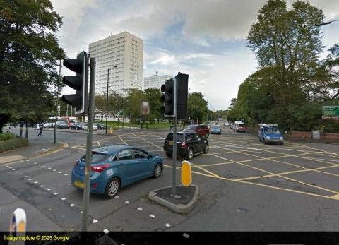 Priory Road Junction with Bristol Road