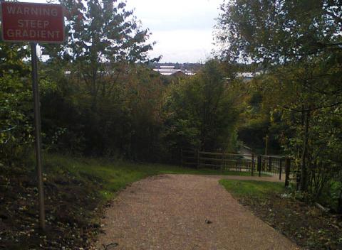View from the top of Le Col des Ackers