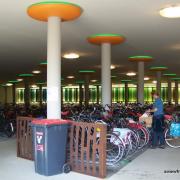 Cycle parking at Assen Station