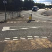Entrance to Costco car park
