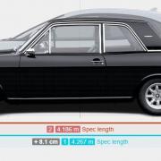 Ford Car Comparison (Side View)