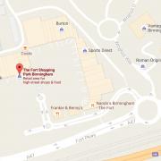 Map of the Fort Shopping Centre