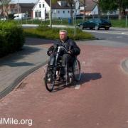 Hand Cycle Attachment for a Wheelchair