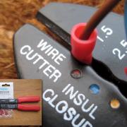 Crimping a spade connector