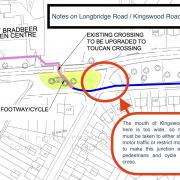 Notes about the junction of Kingswood Road and Longbridge Road.