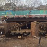 Northbrook St rail tunnel works