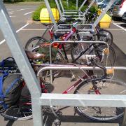 The weekly shop by bike