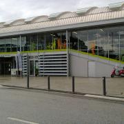 Cycle parking at kiel station