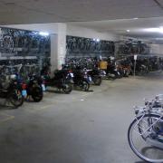 Covered cycle parking