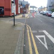 Give way to gated car park