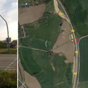 Controlled Crossing in a Remote Part of Germany