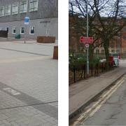 Shared Space fail at Birmingham University