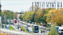 View of Hagley Road from Morrisons
