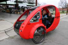 Organic Transit ELF ELF cycle utility vehicle made by Organic Transit